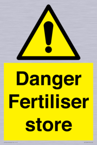 Danger Fertiliser store